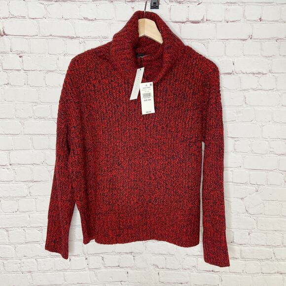 Sanctuary Red Black Chunky Knit Sweater XXS - Picture 7 of 7